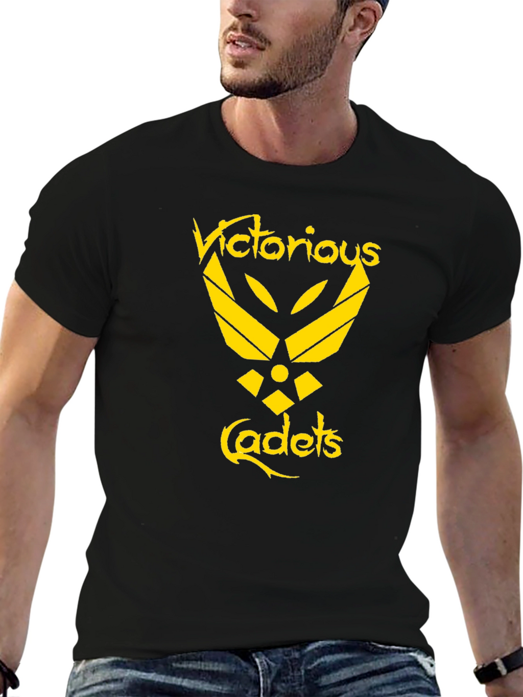 Victorious Cadets Graphic T-Shirt - Black