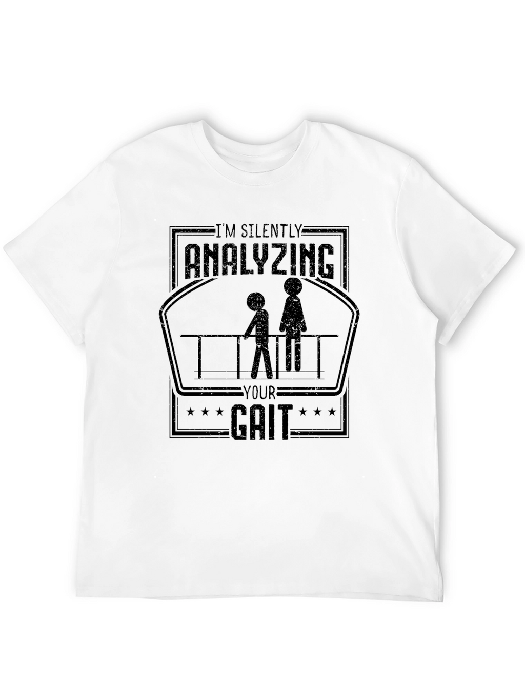 Analyzing Your Gait T-Shirt - Black