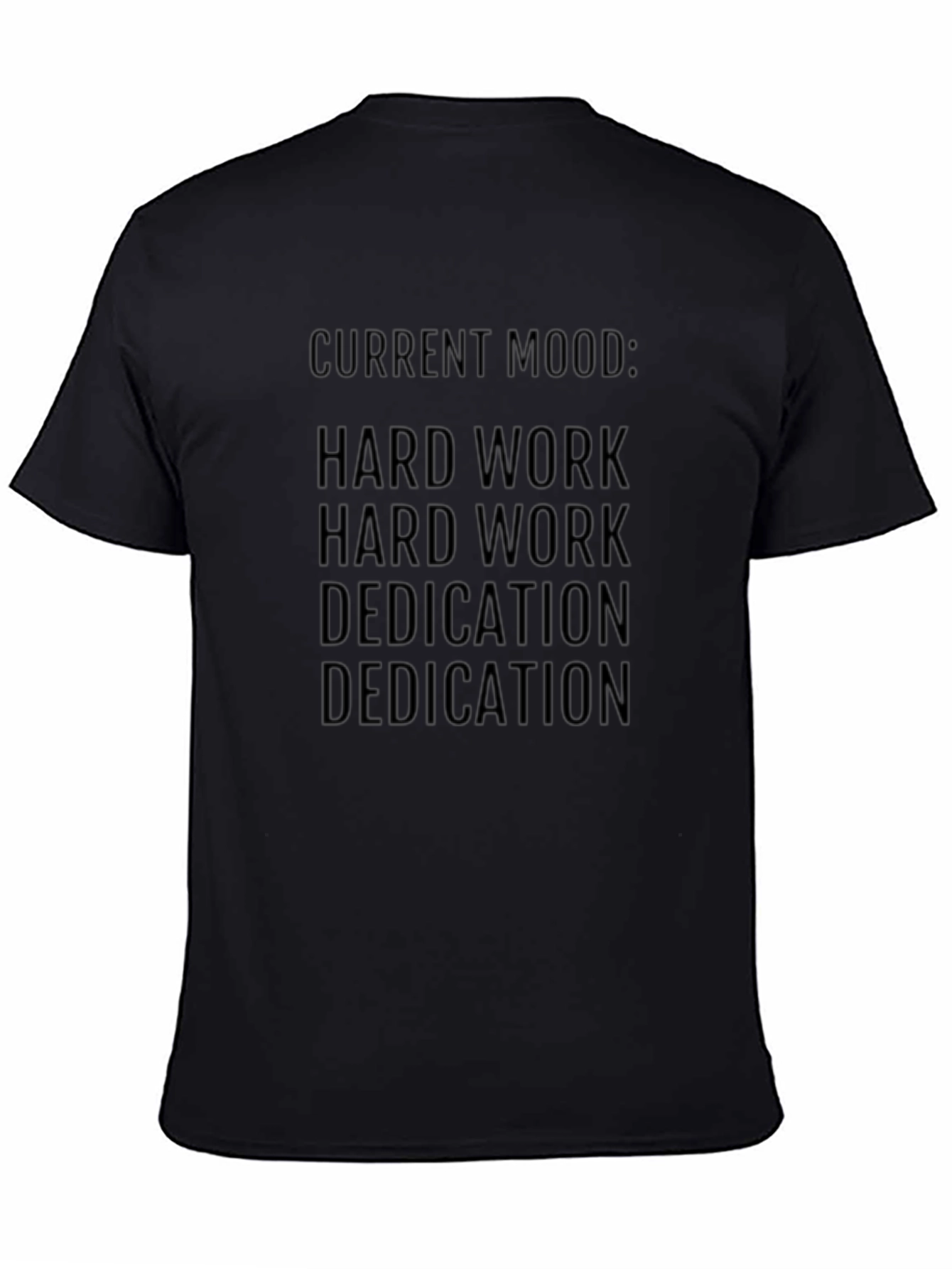 Hard Work Dedication Graphic Tee