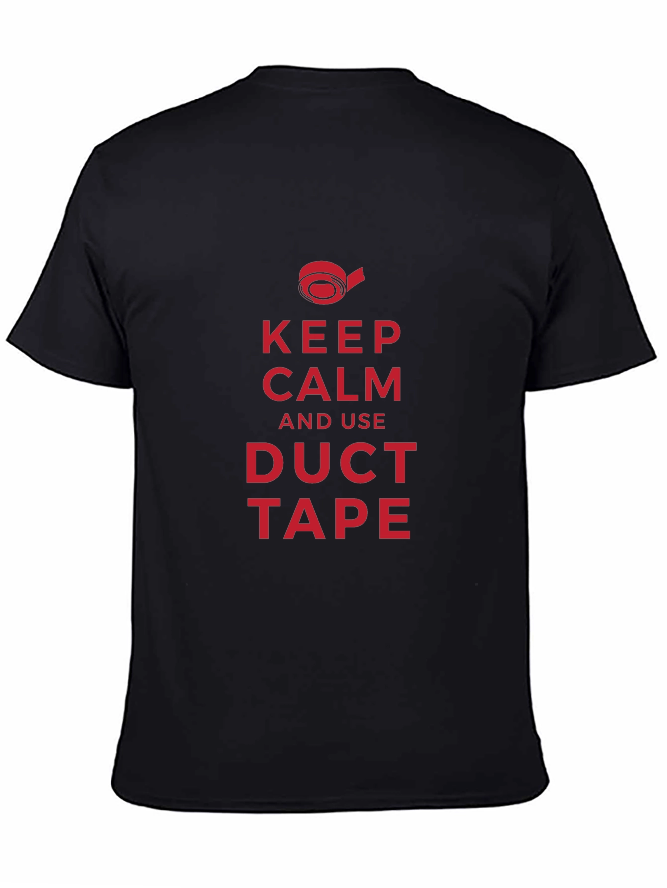 Keep Calm Duct Tape T-Shirt - Funny Repair Shirt