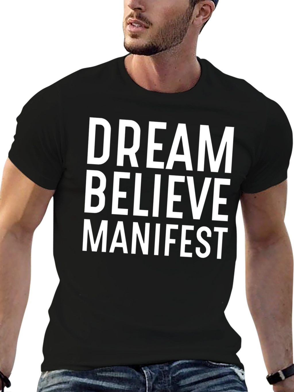 Dream Believe Manifest Graphic Tee