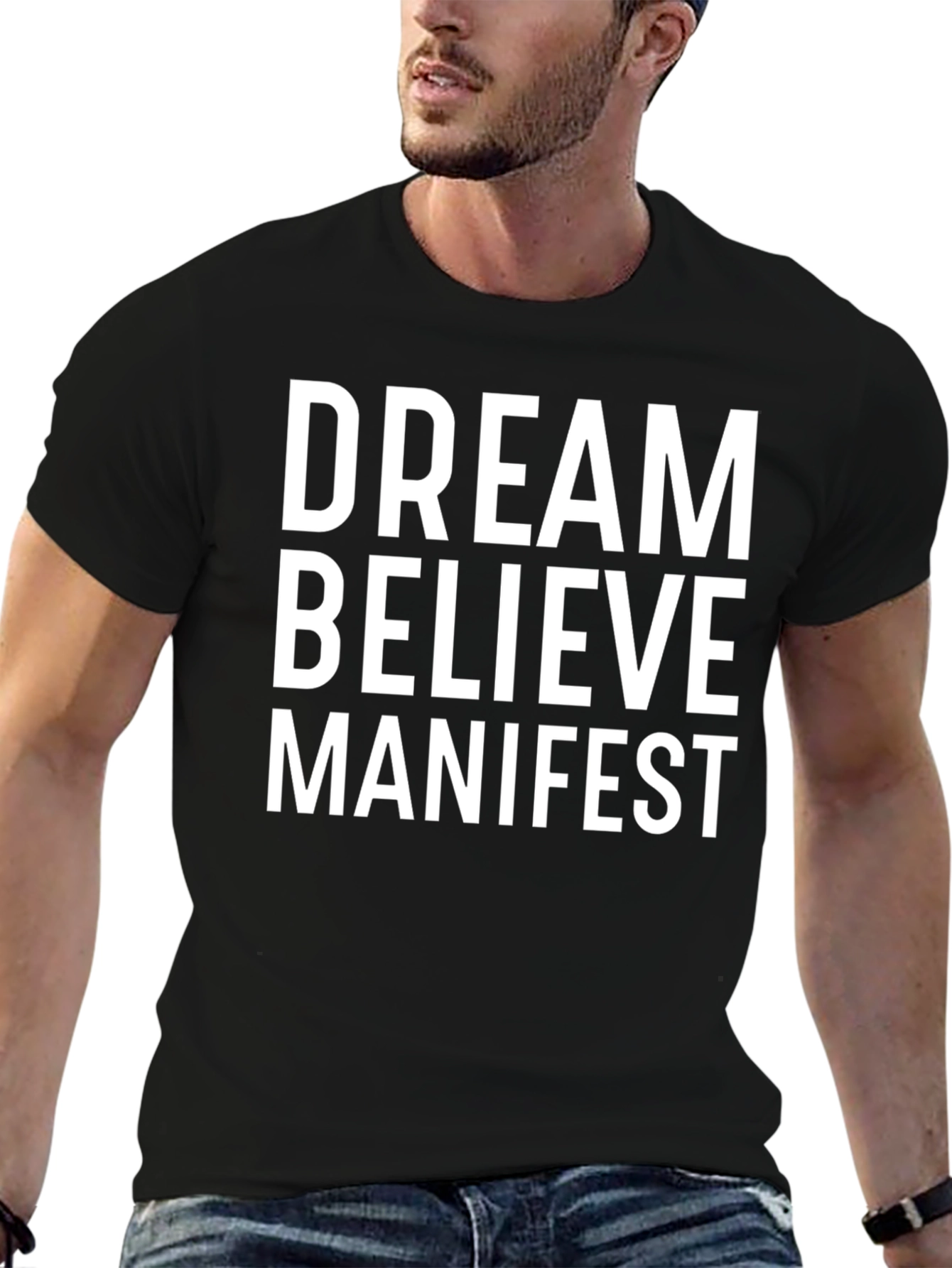 Dream Believe Manifest Graphic Tee