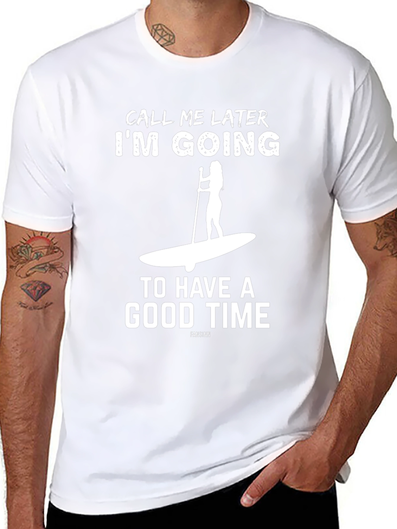 Call Me Later Paddle Boarding T-Shirt