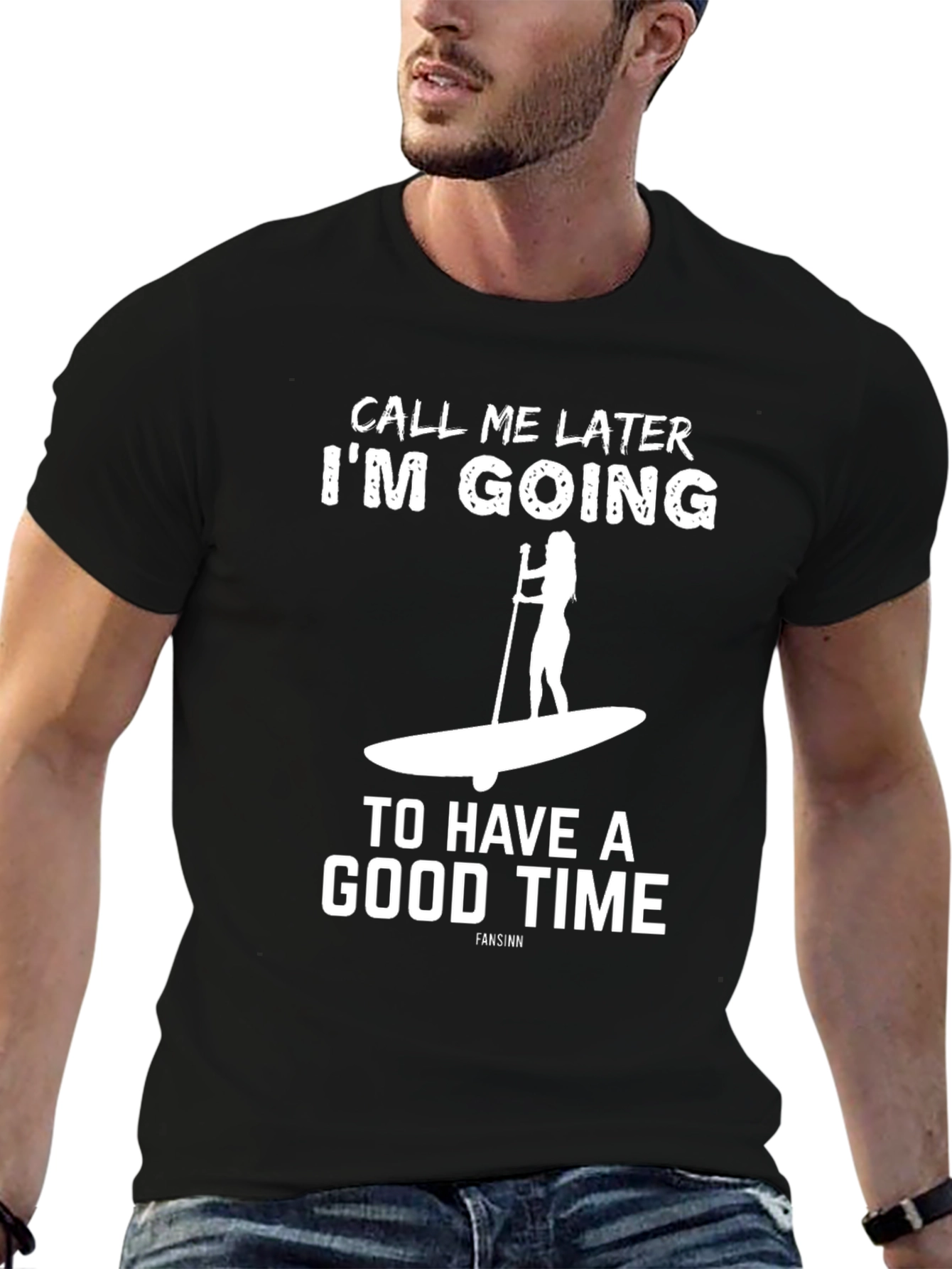 Call Me Later Paddle Boarding T-Shirt