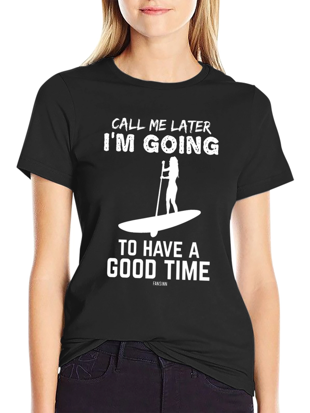 Call Me Later Paddle Boarding T-Shirt