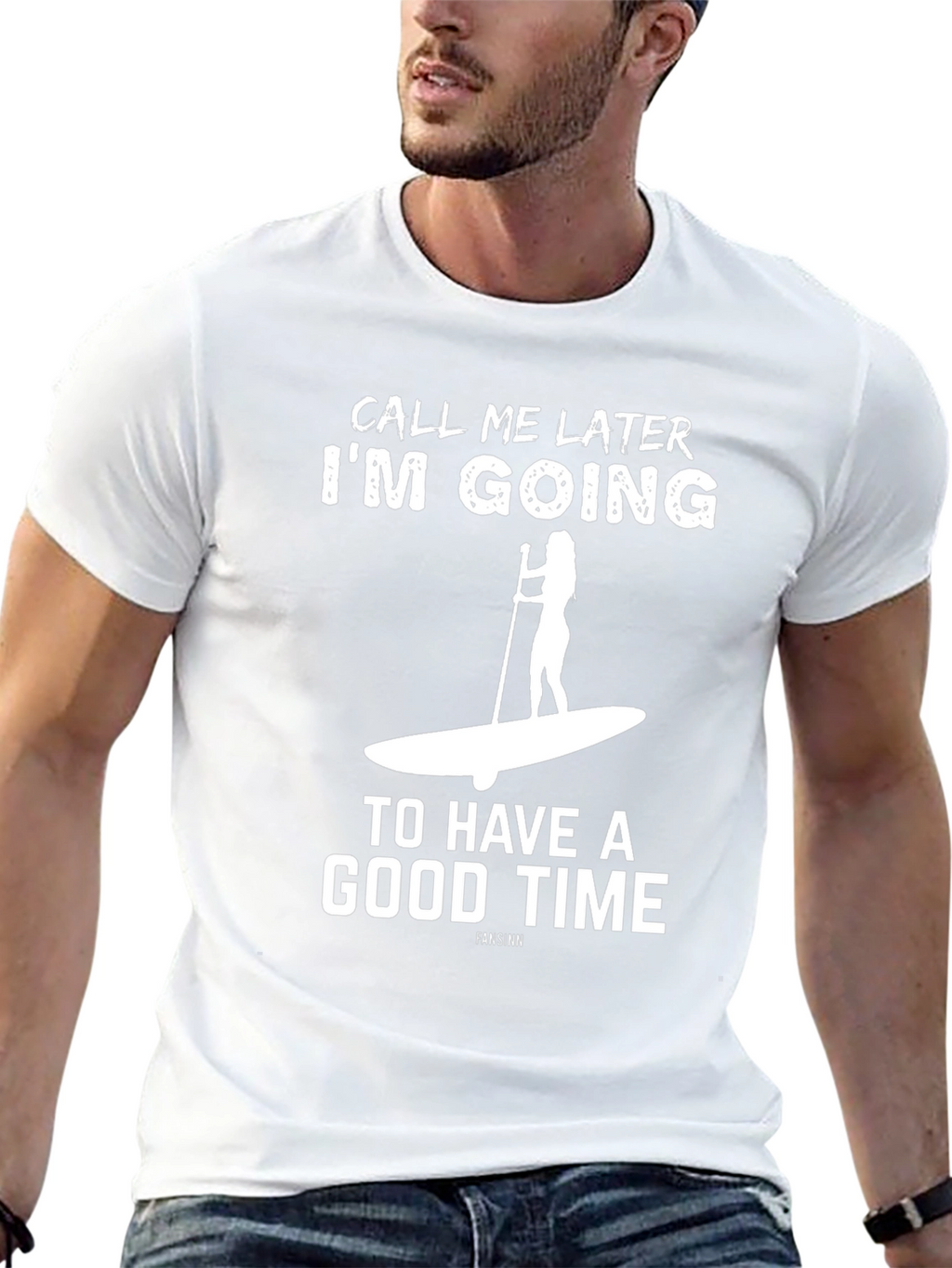 Call Me Later Paddle Boarding T-Shirt