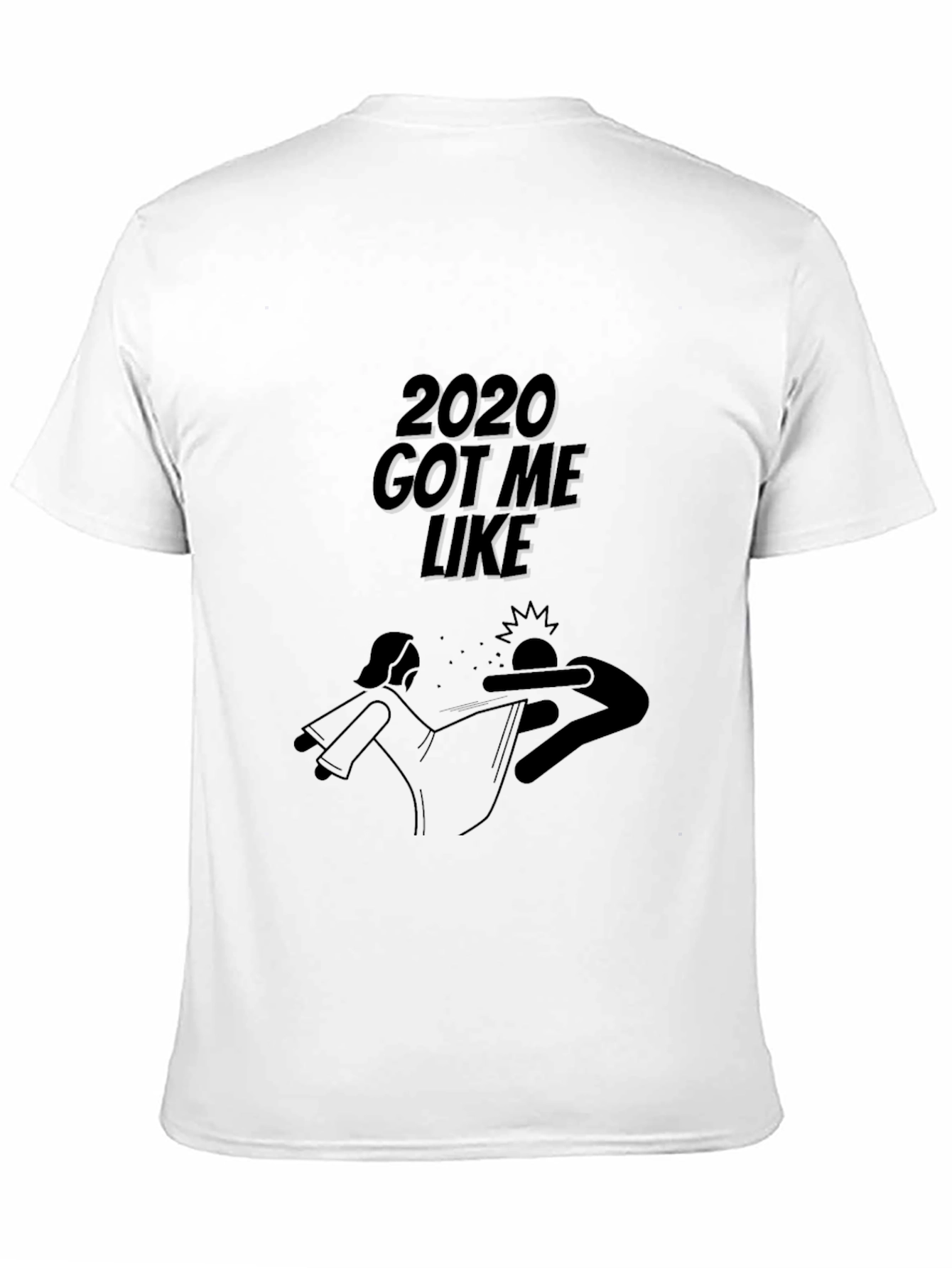 2020 Got Me Like Black Graphic Tee