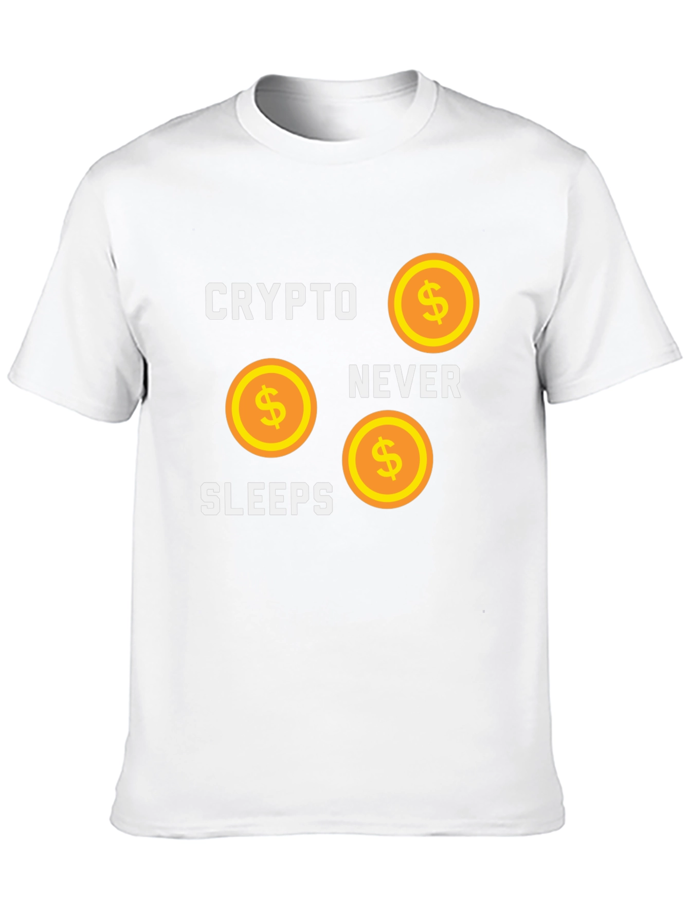 Crypto Never Sleeps T-Shirt
