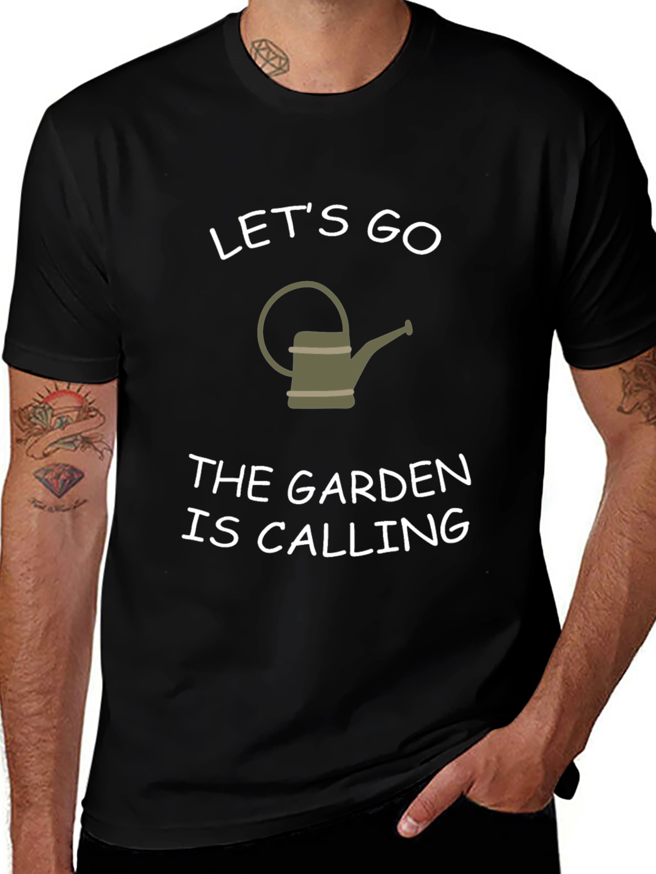 Lets Go Gardening T-Shirt: Garden Is Calling Tee