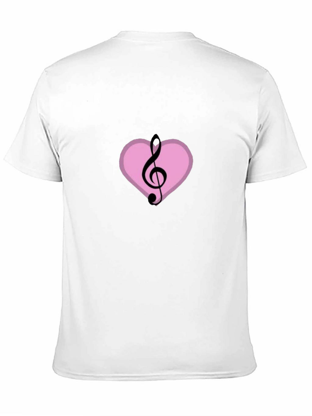 Musical Heart T-Shirt - Black Graphic Tee