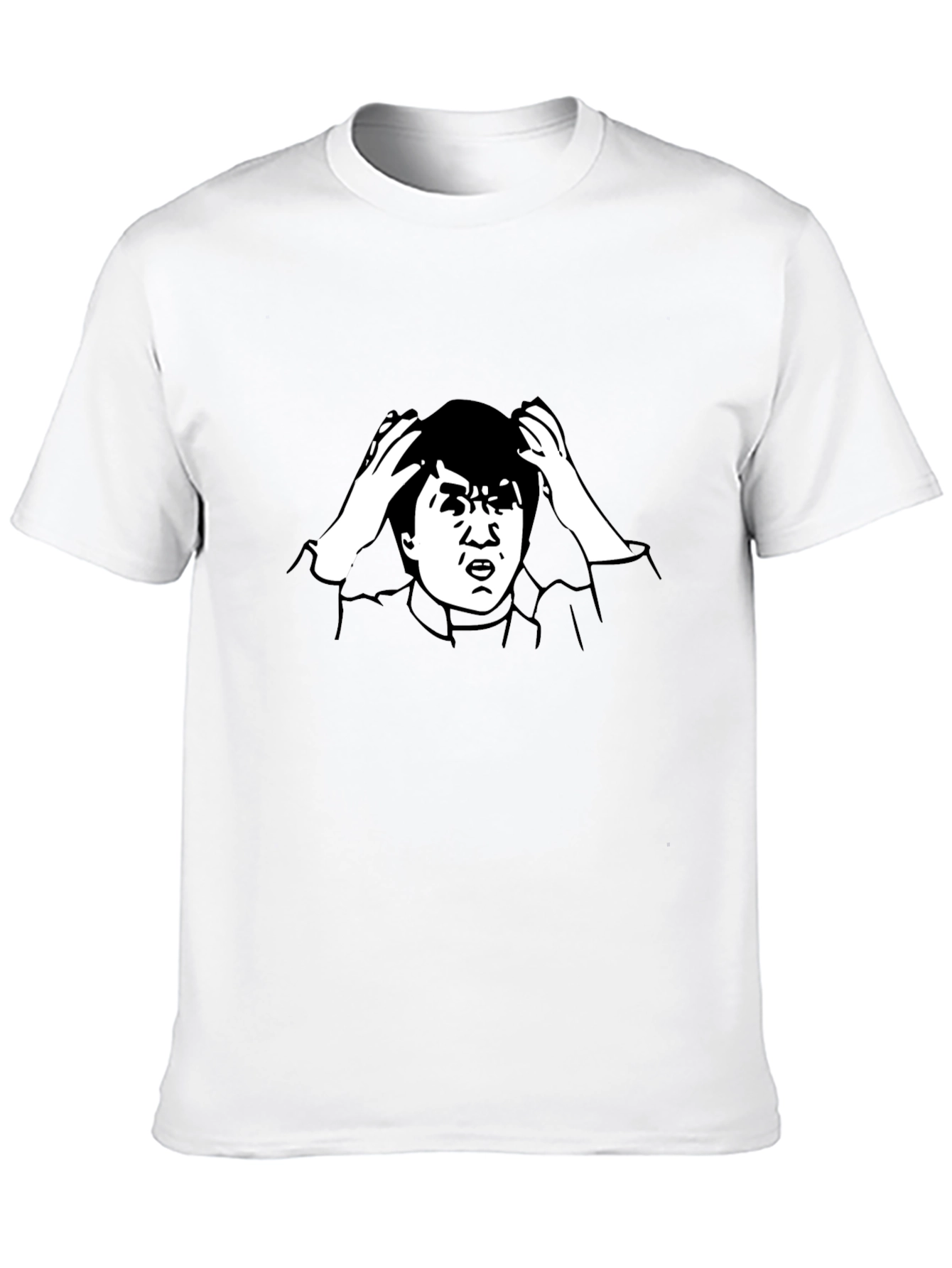 Confused Jackie Chan Meme T-Shirt