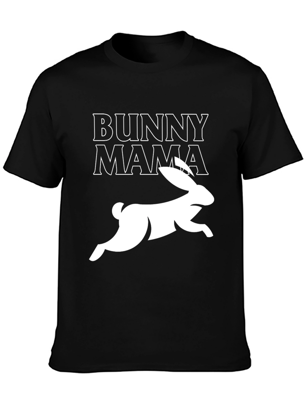 Bunny Mama Graphic T-Shirt - Easter Spring Cute