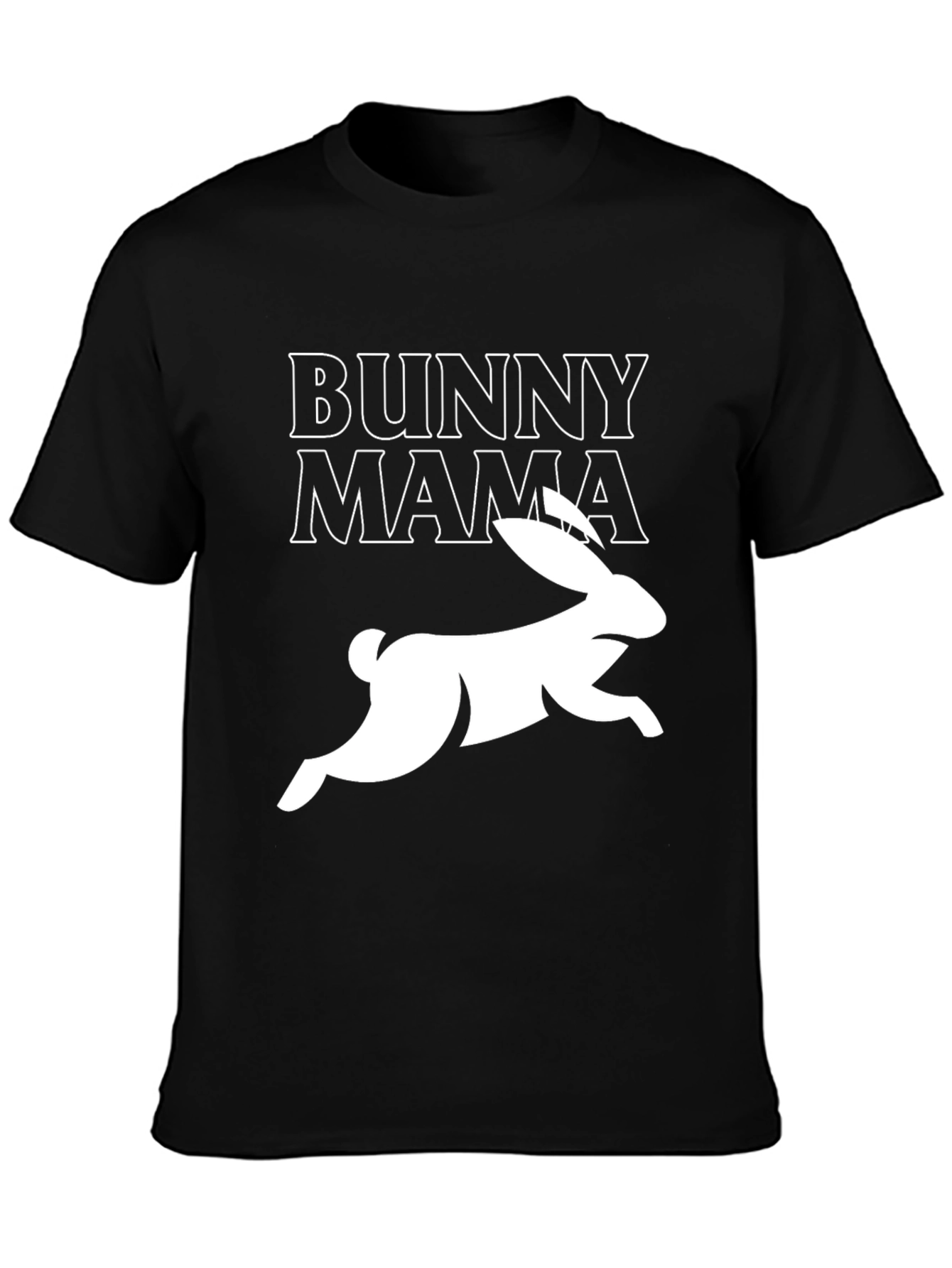 Bunny Mama Graphic T-Shirt - Easter Spring Cute