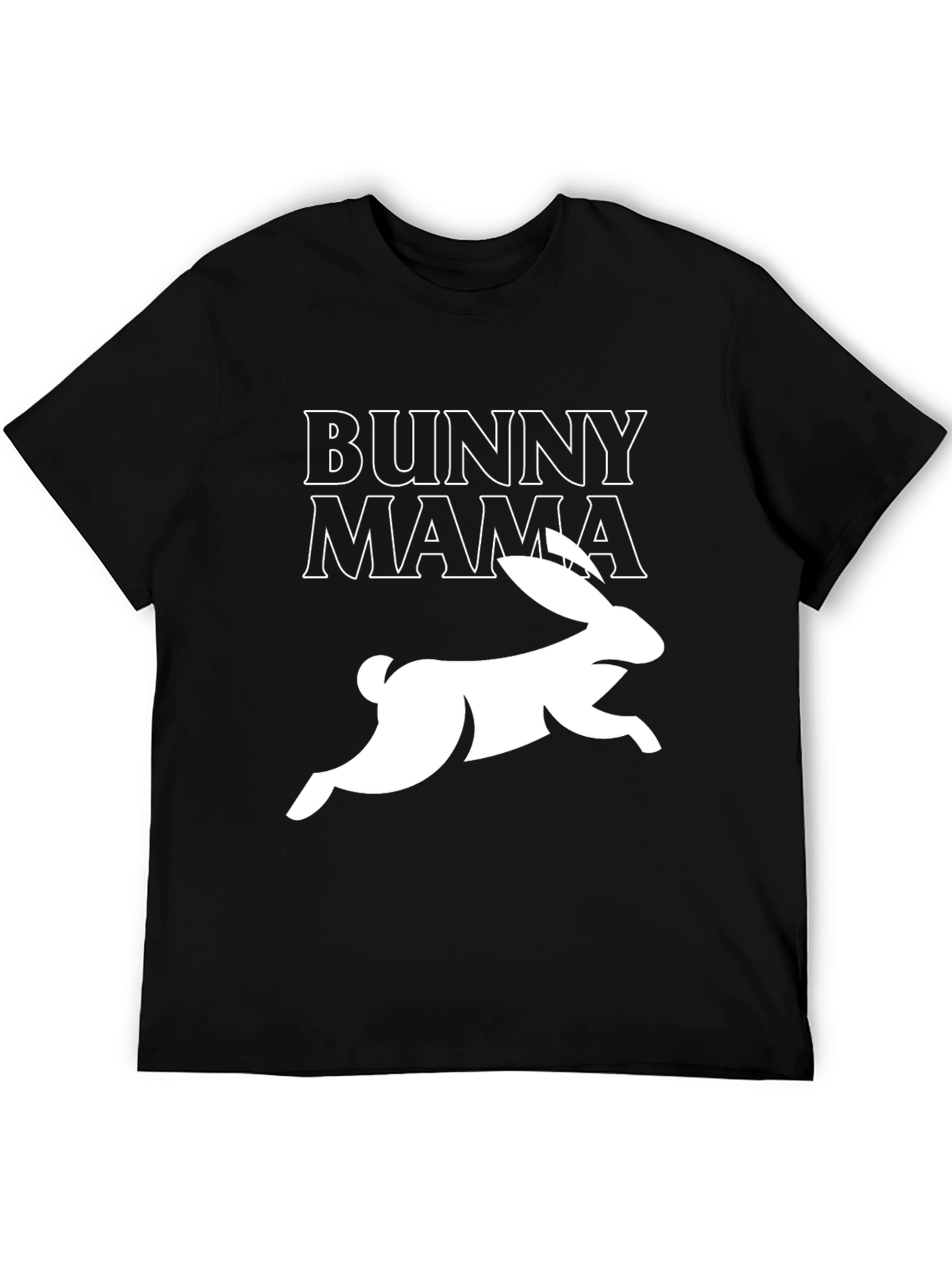 Bunny Mama Graphic T-Shirt - Easter Spring Cute