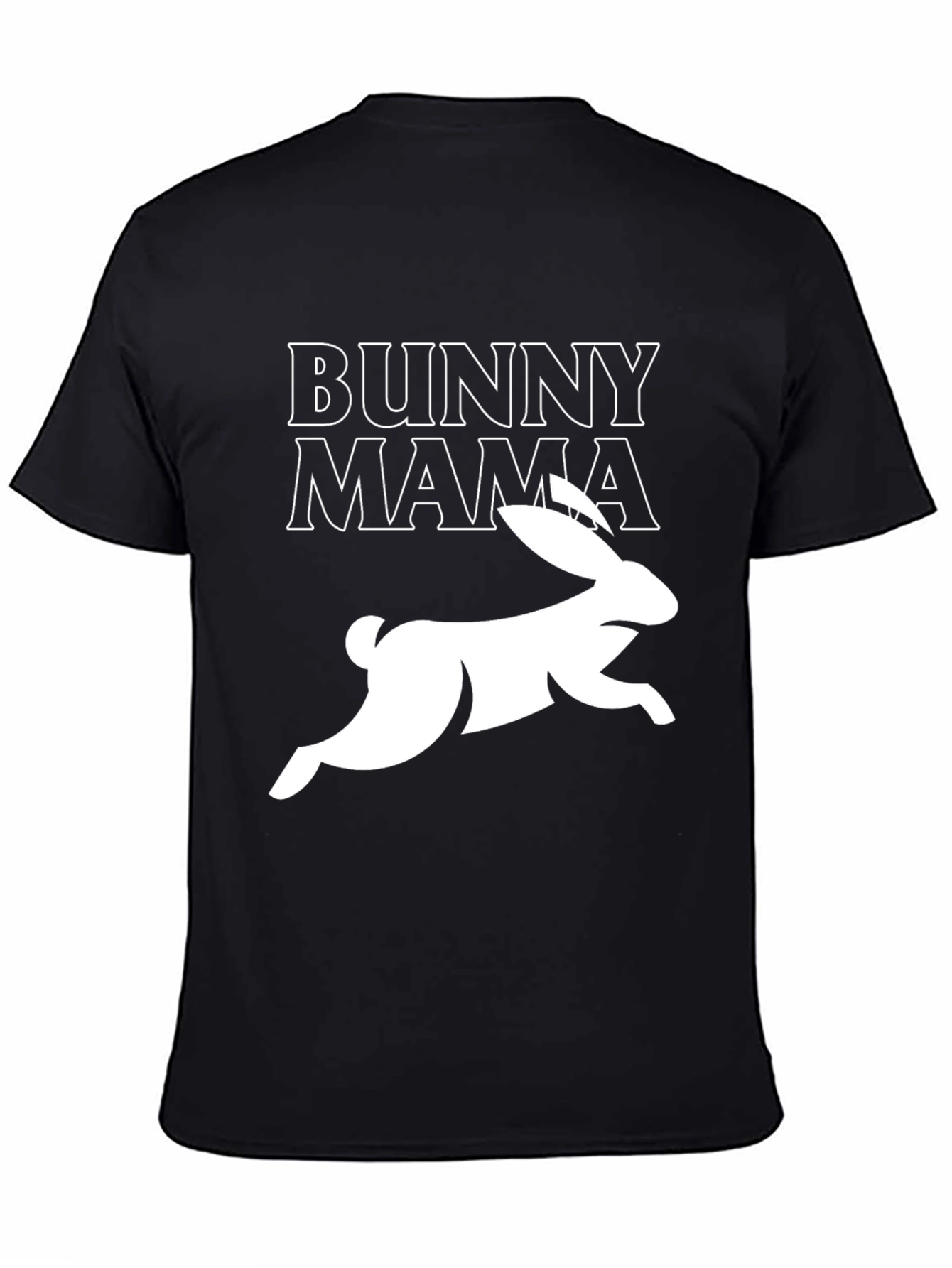 Bunny Mama Graphic T-Shirt - Easter Spring Cute