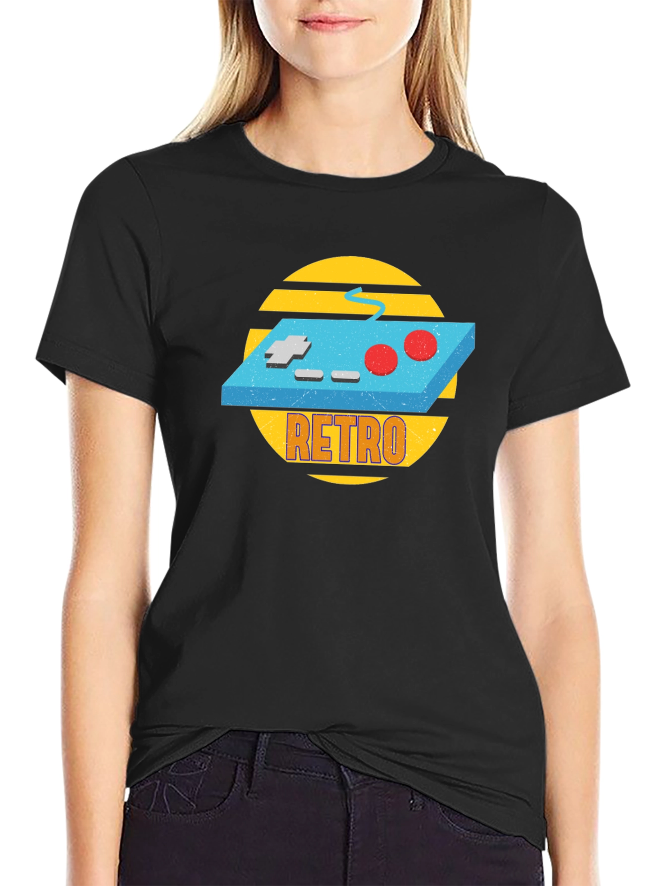 Retro Gaming T-Shirt - Vintage Gamer Style