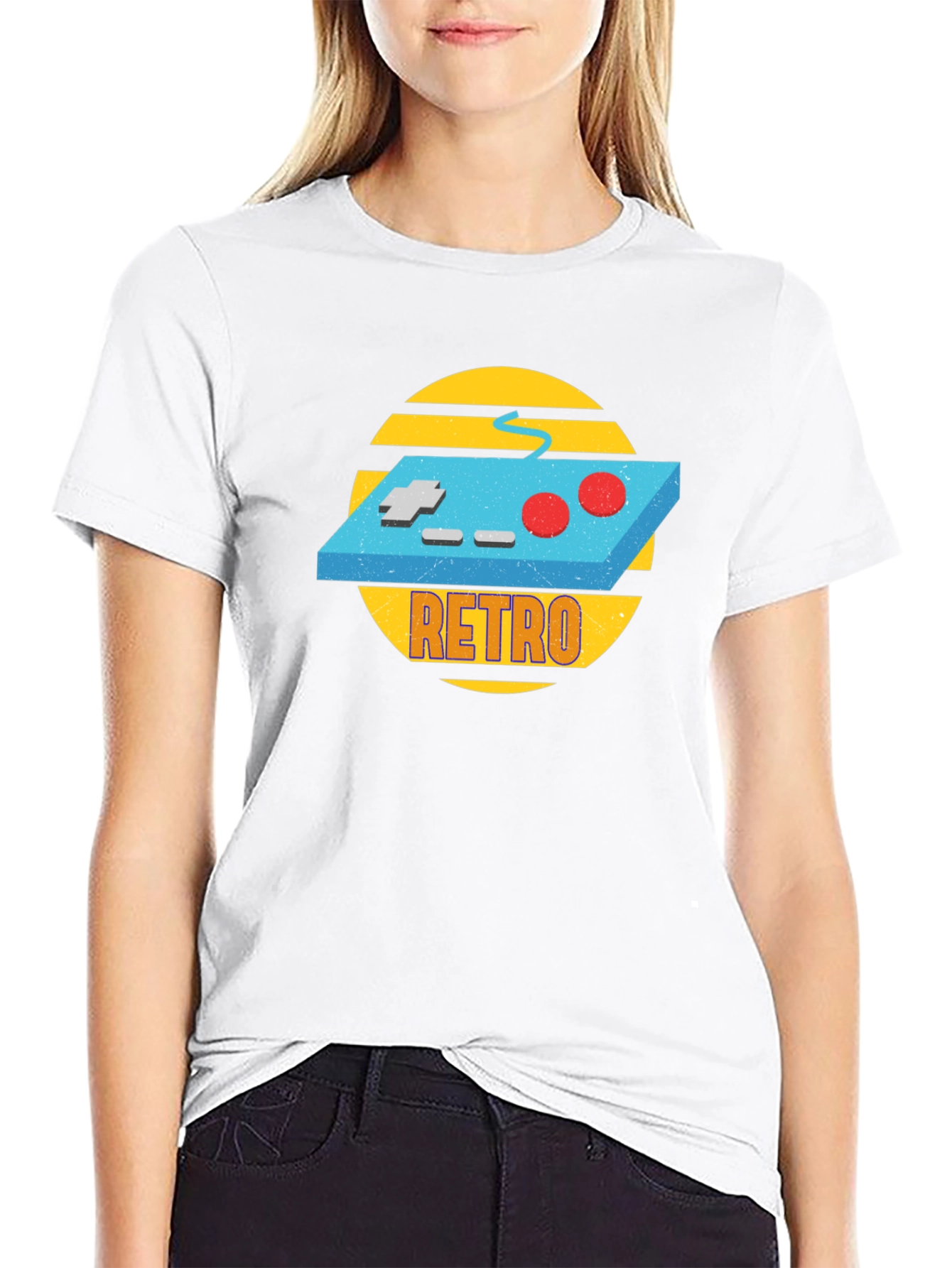 Retro Gaming T-Shirt - Vintage Gamer Style