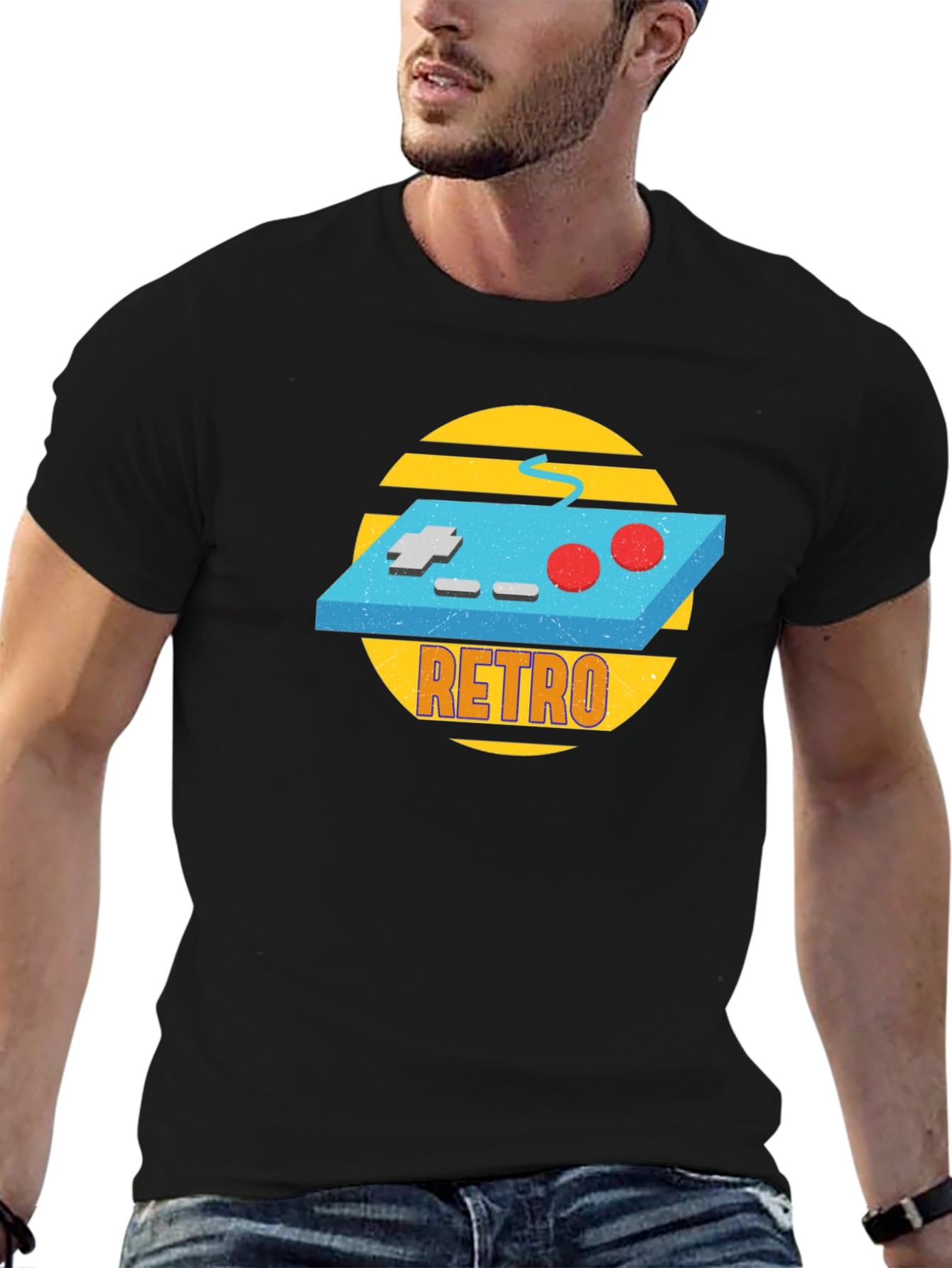 Retro Gaming T-Shirt - Vintage Gamer Style