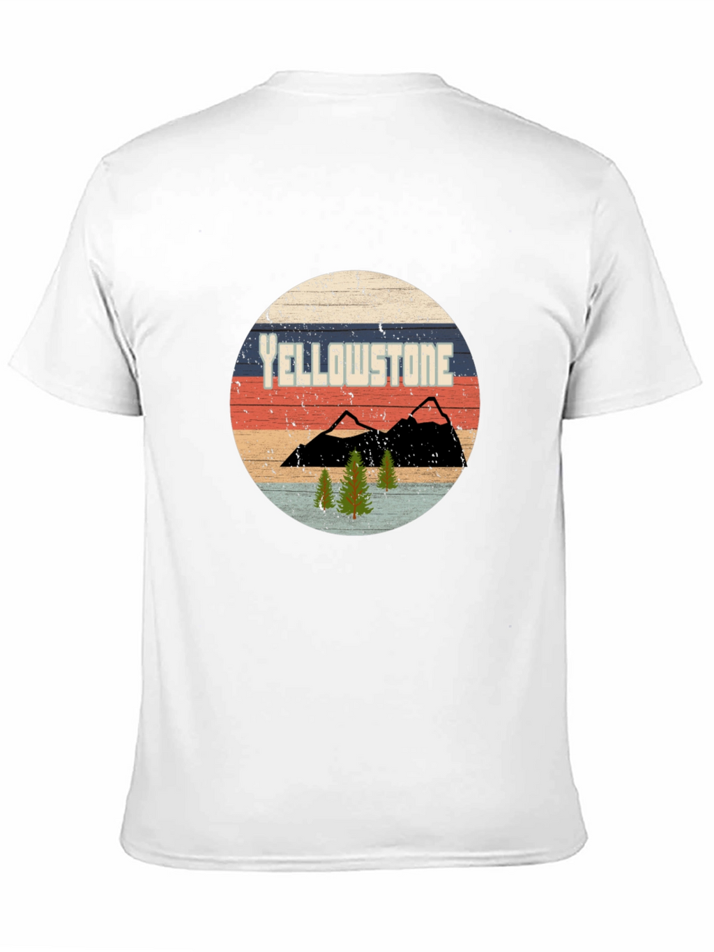 Yellowstone Retro Graphic Tee - National Park T-Shirt