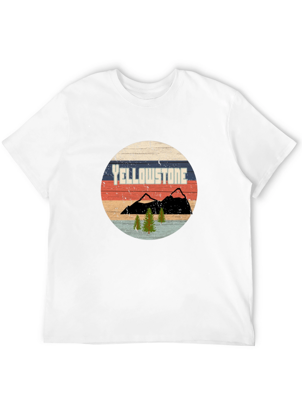 Yellowstone Retro Graphic Tee - National Park T-Shirt