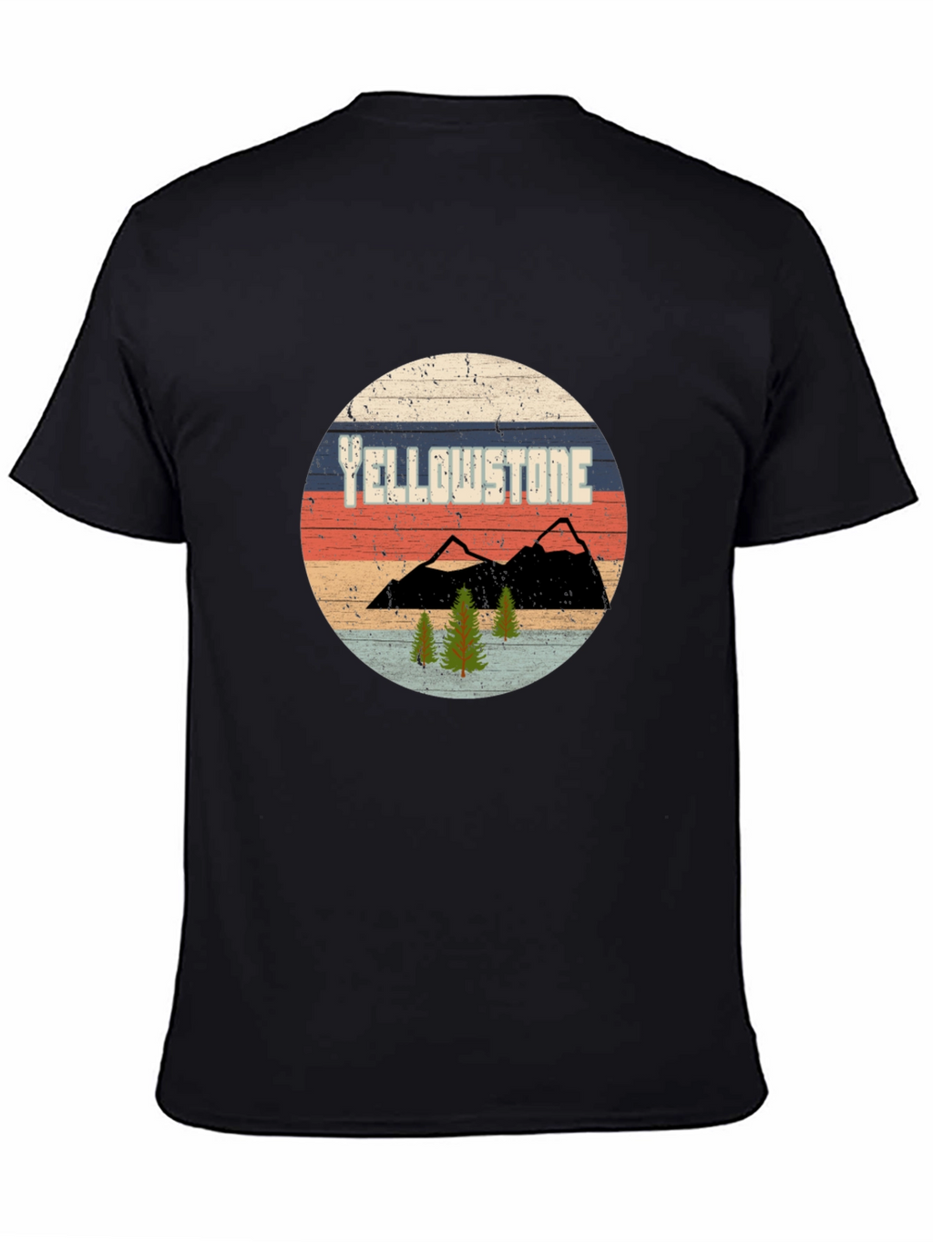 Yellowstone Retro Graphic Tee - National Park T-Shirt