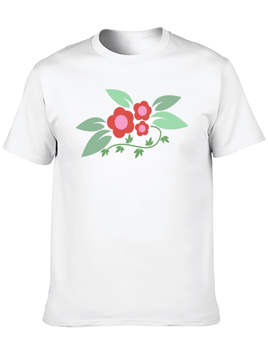 Floral Graphic Black T-Shirt - Stylish Casual Wear