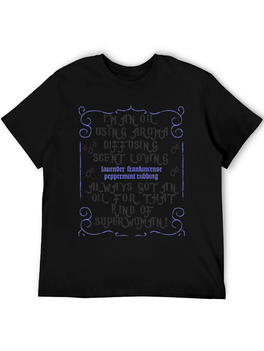 Essential Oil Superwoman T-Shirt - Aroma Diffusing Tee
