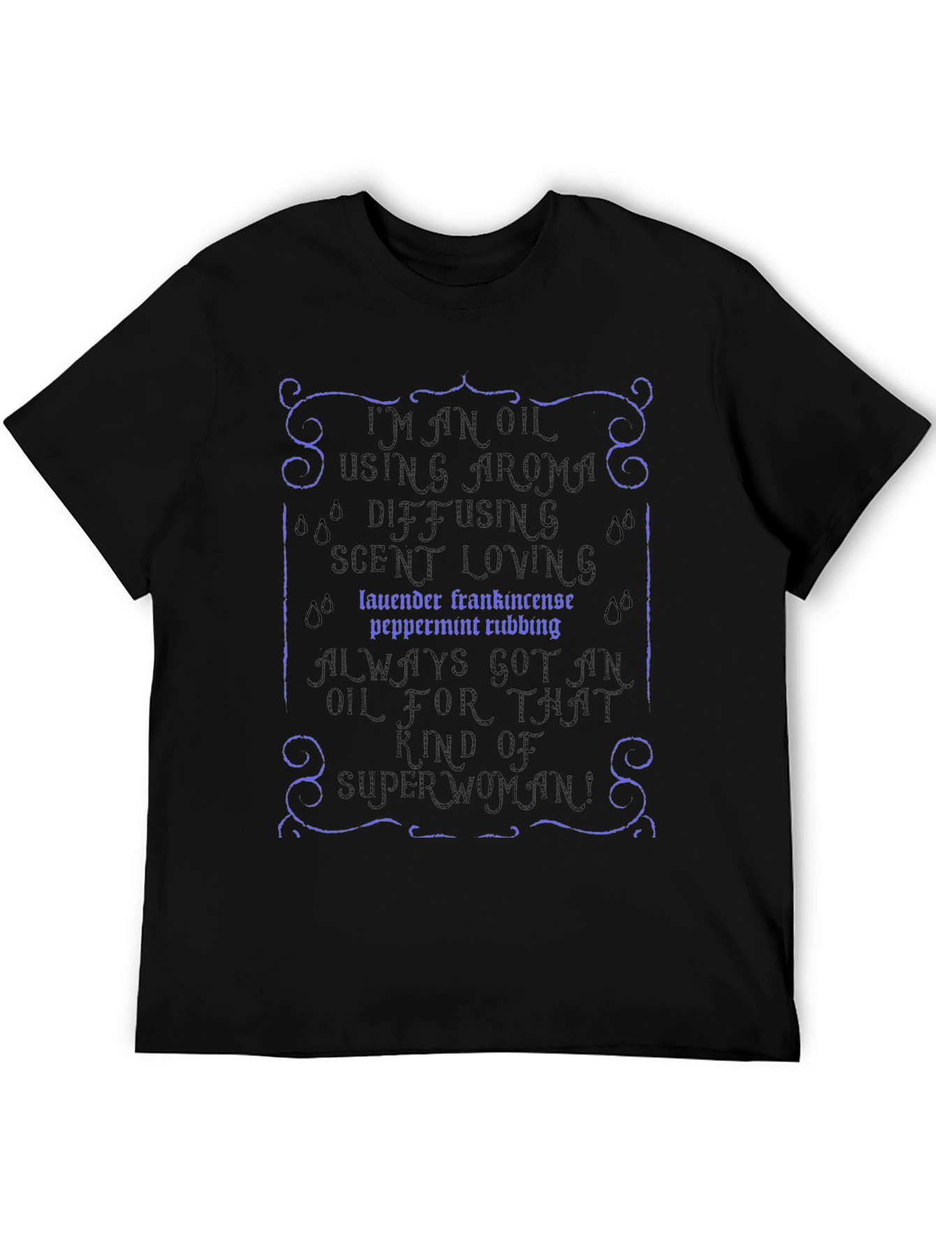 Essential Oil Superwoman T-Shirt - Aroma Diffusing Tee