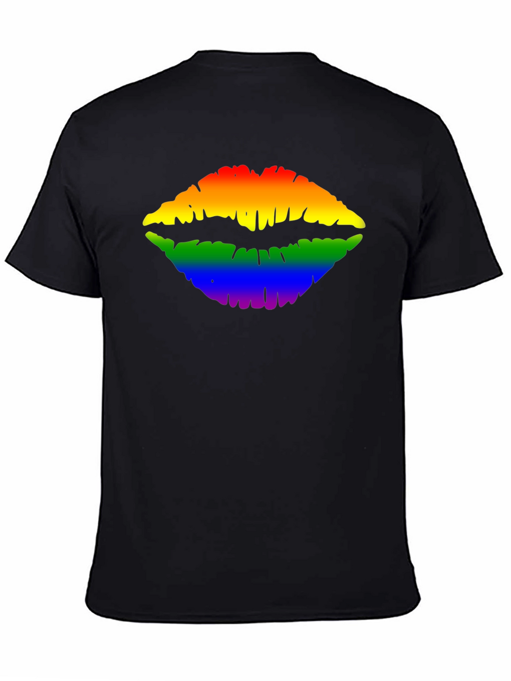 Rainbow Lips T-Shirt - Prideful Style