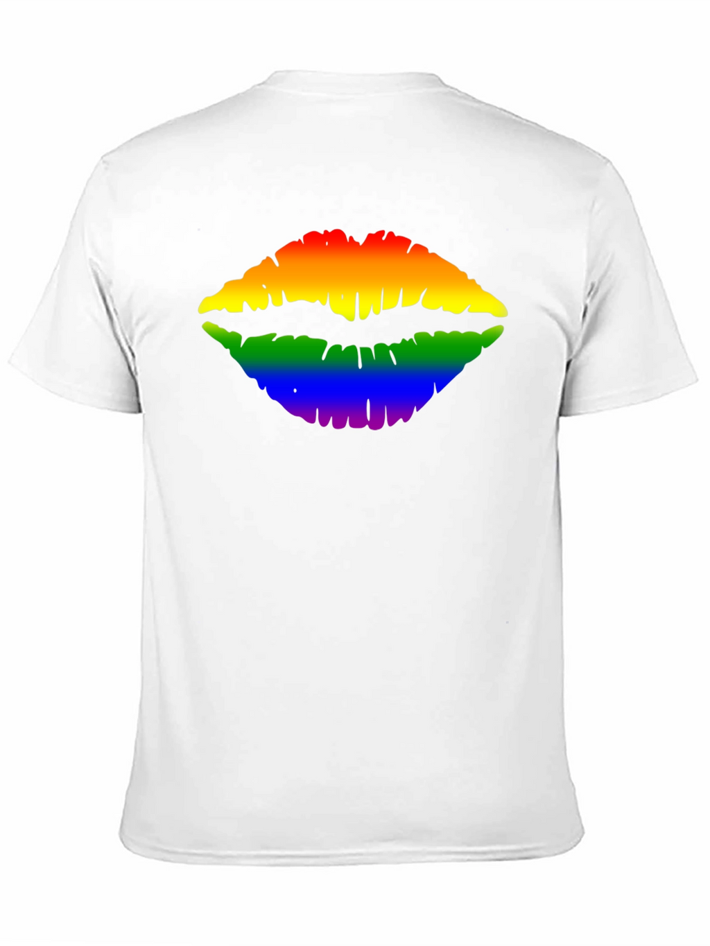 Rainbow Lips T-Shirt - Prideful Style