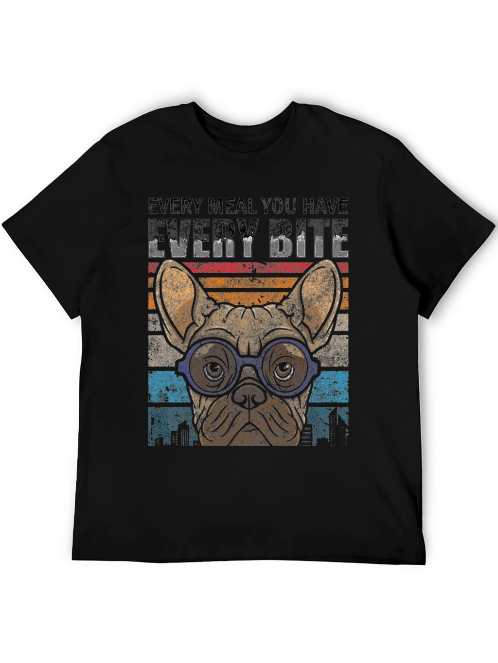 Every Bite Bulldog Graphic Tee