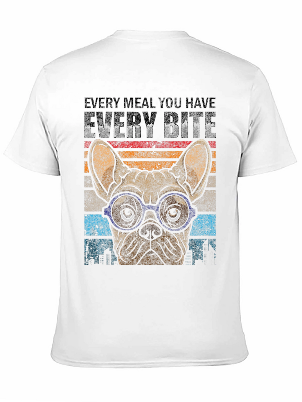 Every Bite Bulldog Graphic Tee