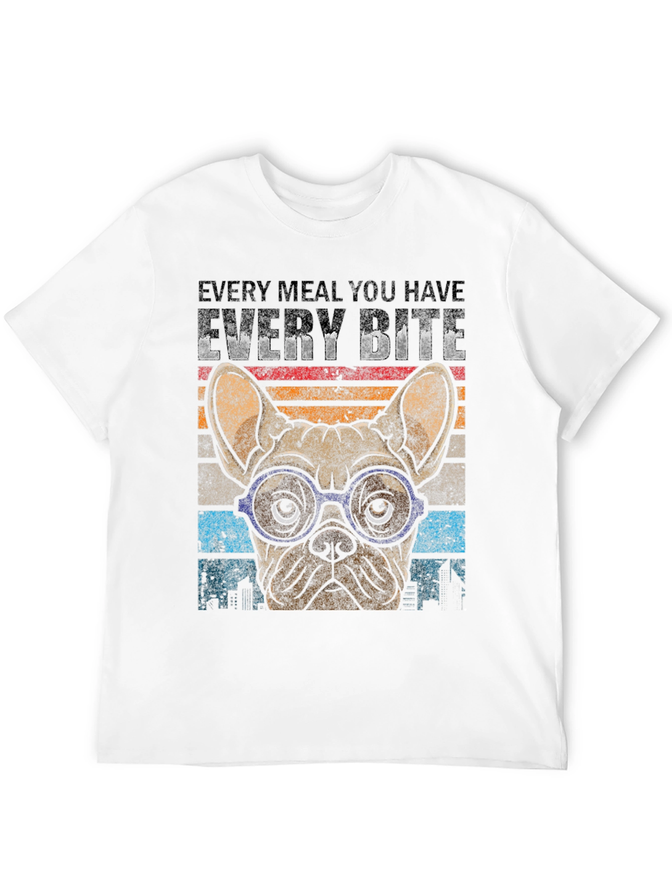 Every Bite Bulldog Graphic Tee
