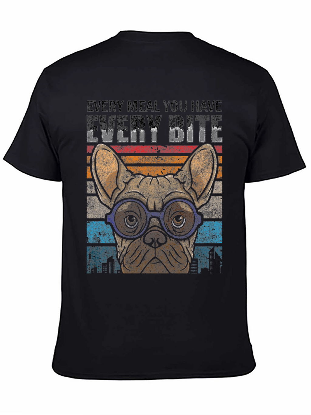 Every Bite Bulldog Graphic Tee