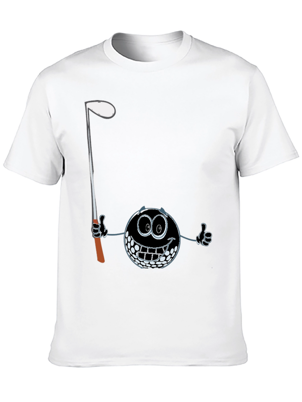 Funny Golf Ball Graphic T-Shirt