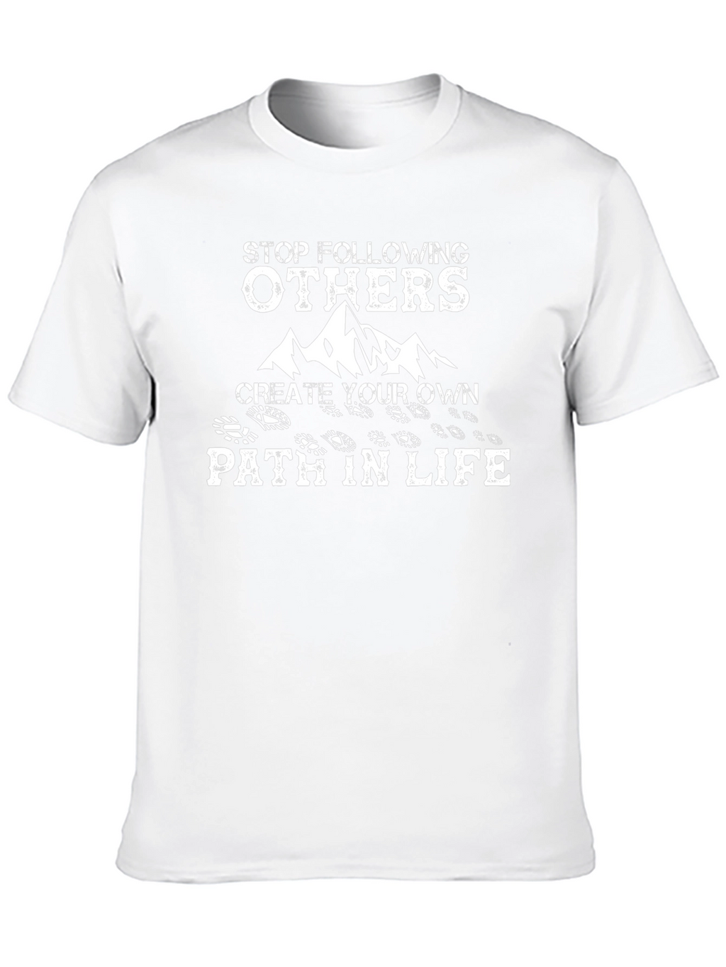 Motivational Create Your Own Path Graphic T-Shirt