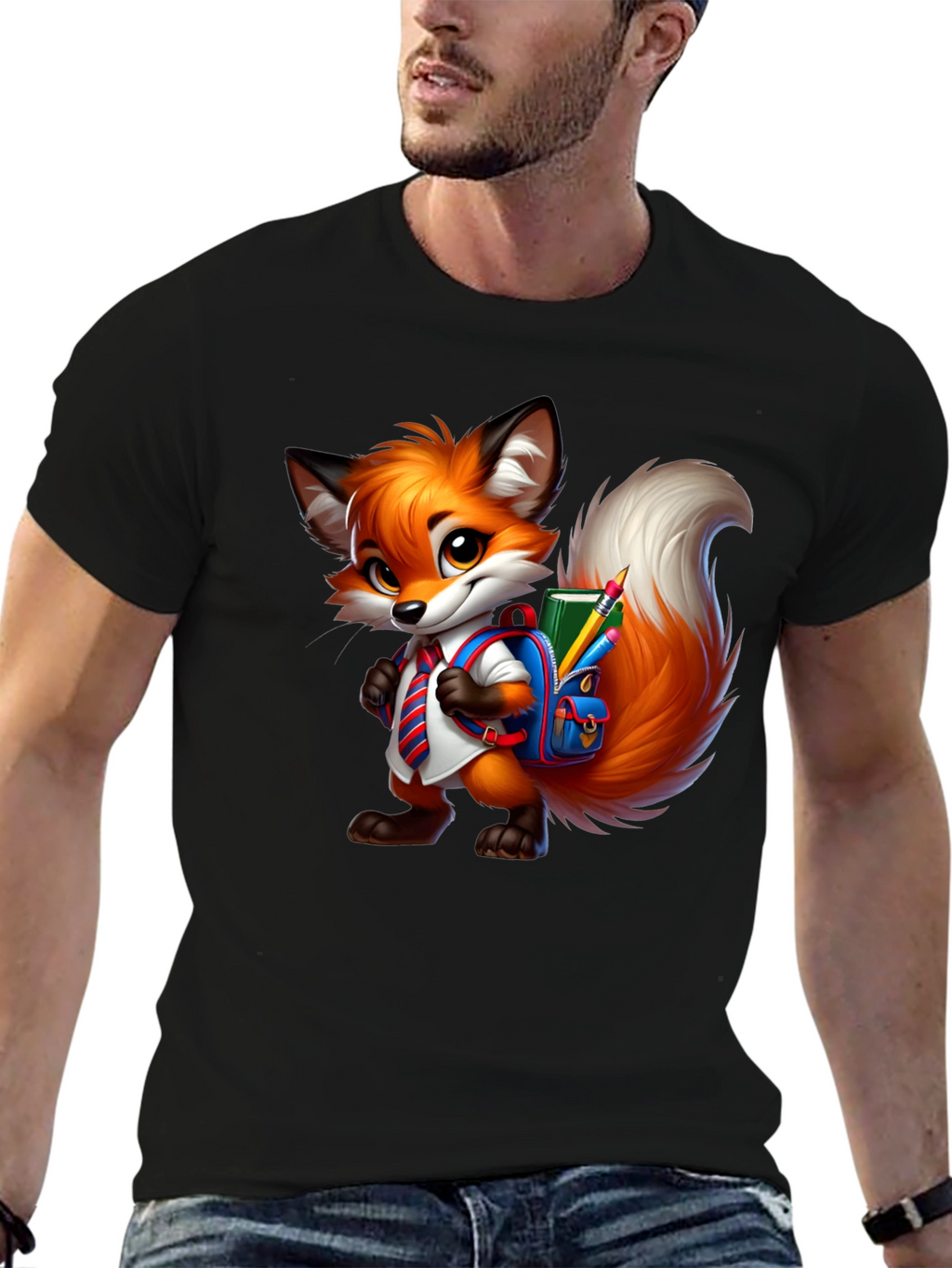 Fox Student Graphic Tee