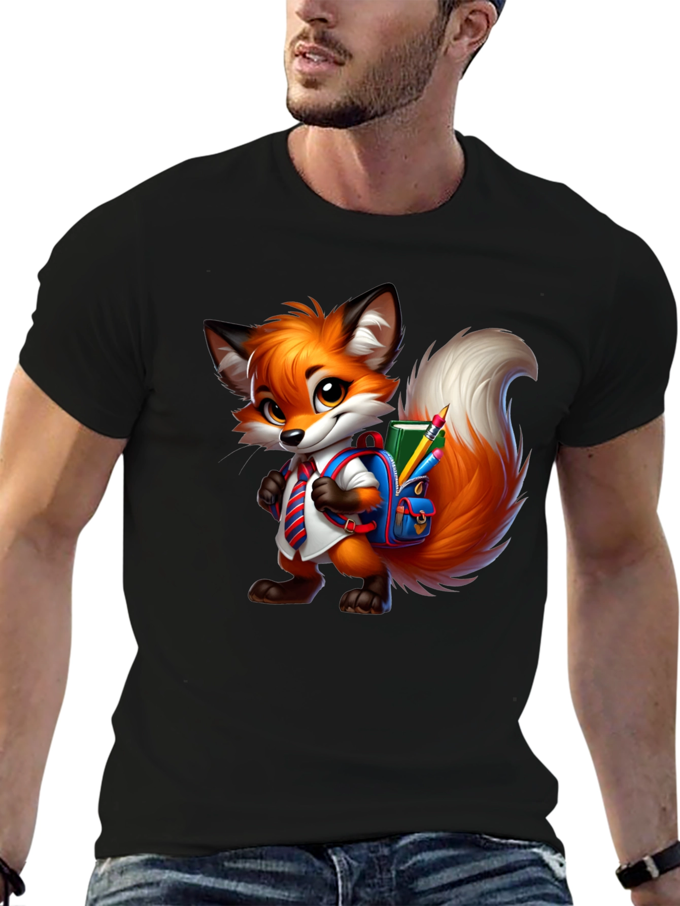 Fox Student Graphic Tee