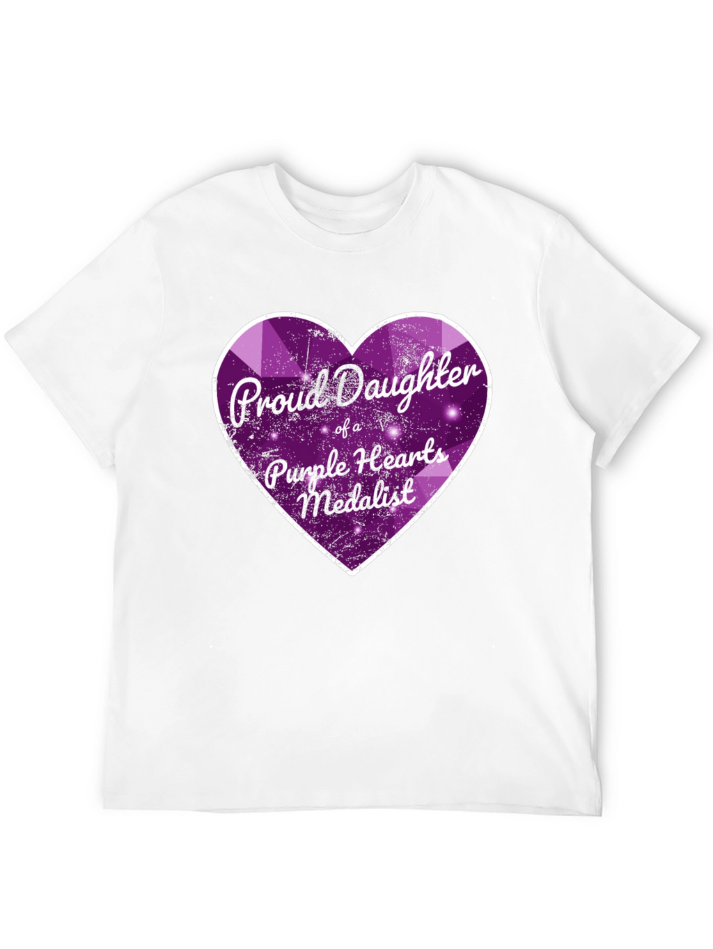 Proud Daughter Purple Heart Medalist T-Shirt