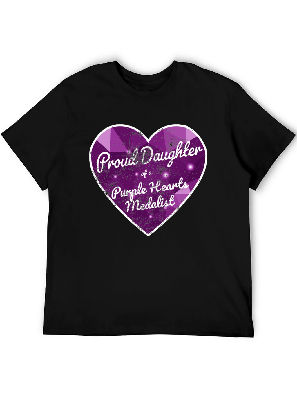 Proud Daughter Purple Heart Medalist T-Shirt