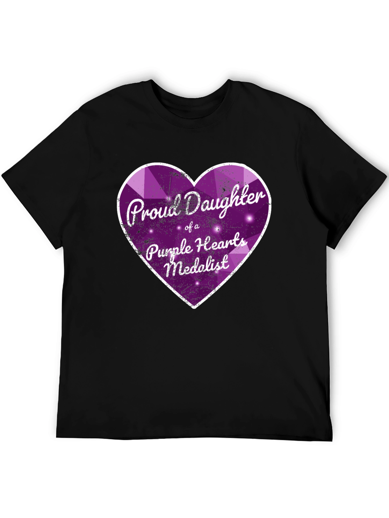 Proud Daughter Purple Heart Medalist T-Shirt