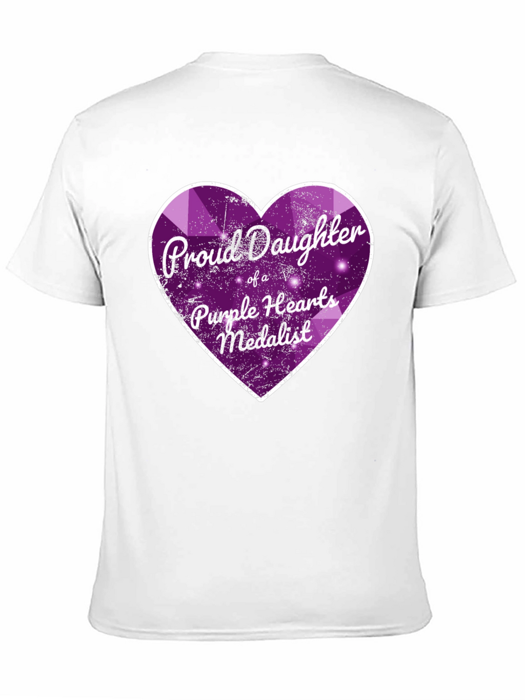 Proud Daughter Purple Heart Medalist T-Shirt