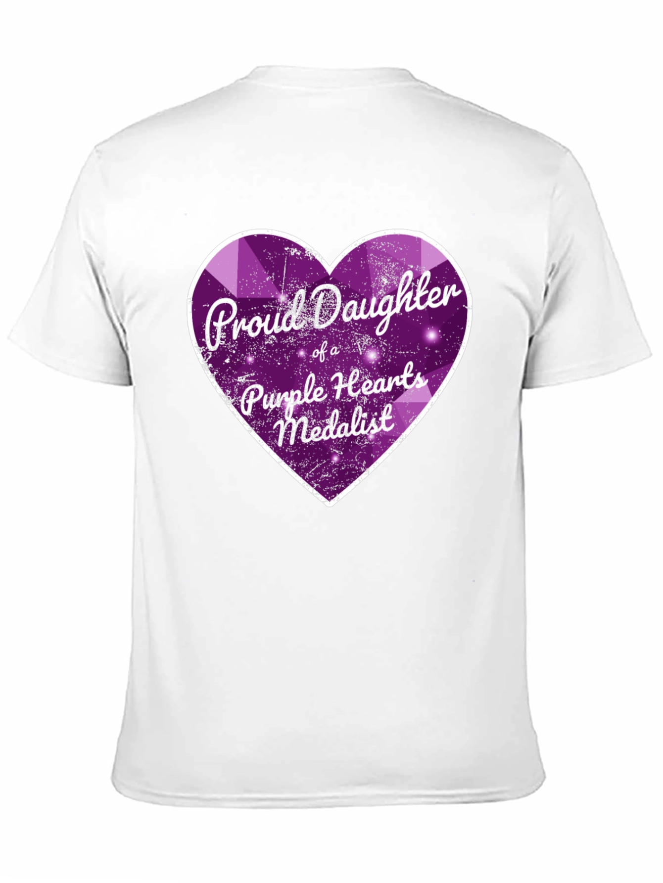 Proud Daughter Purple Heart Medalist T-Shirt