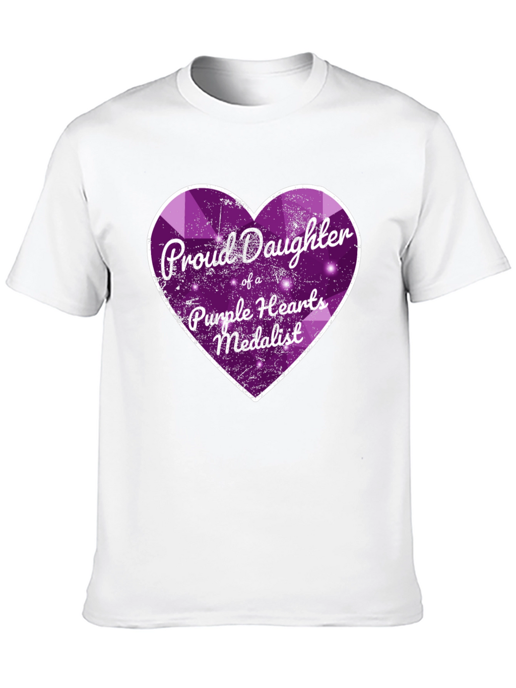 Proud Daughter Purple Heart Medalist T-Shirt
