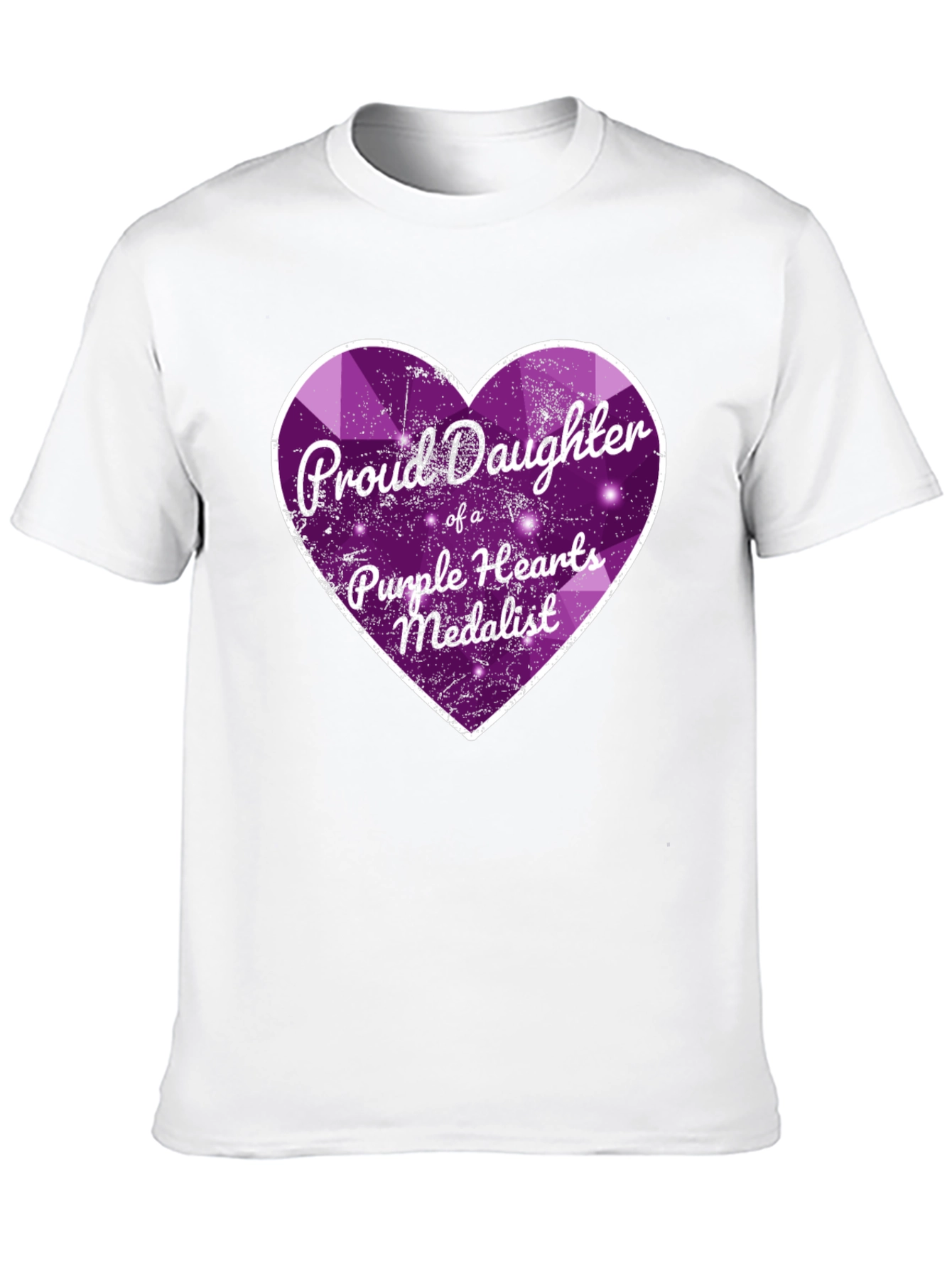 Proud Daughter Purple Heart Medalist T-Shirt
