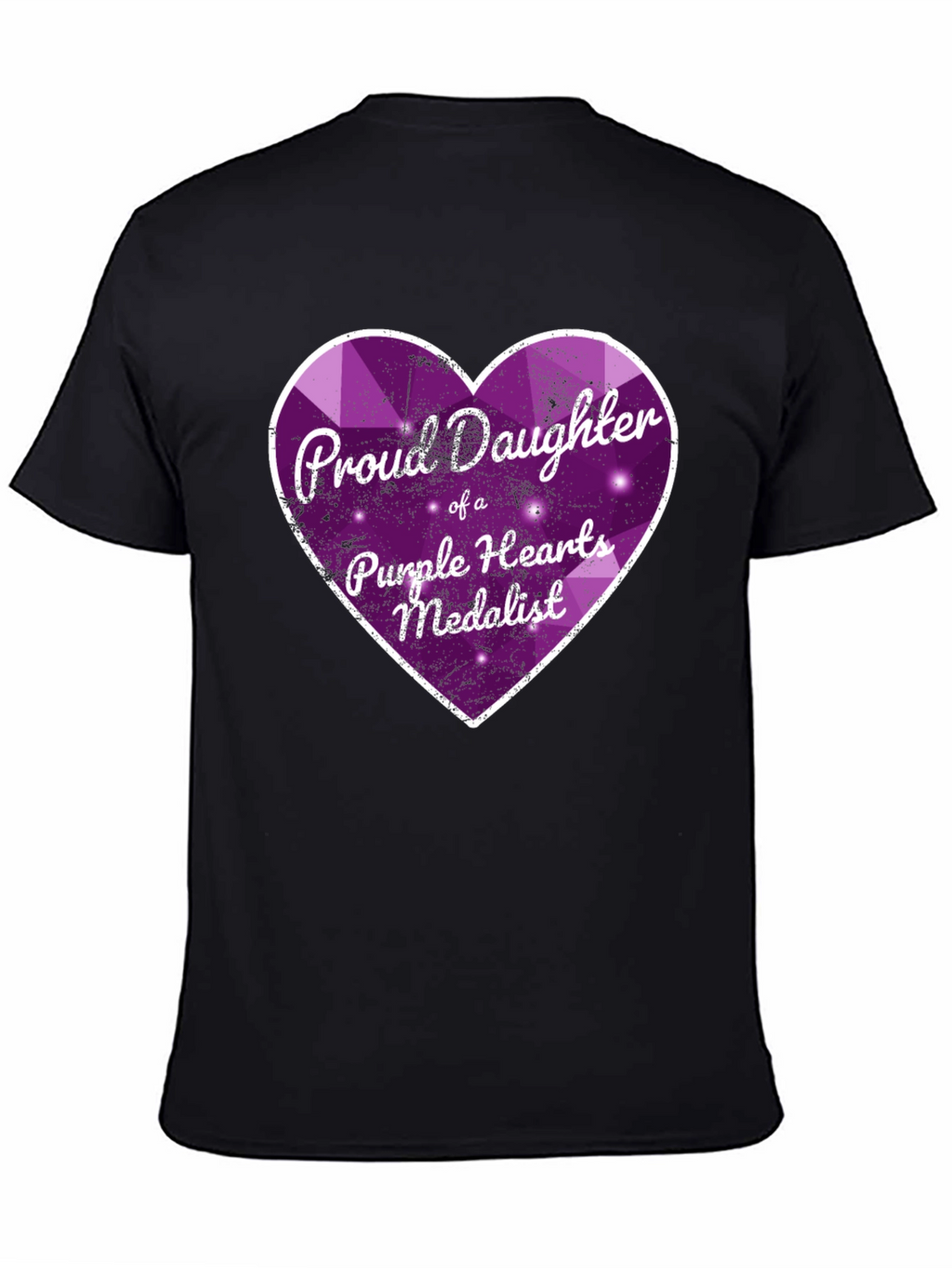 Proud Daughter Purple Heart Medalist T-Shirt