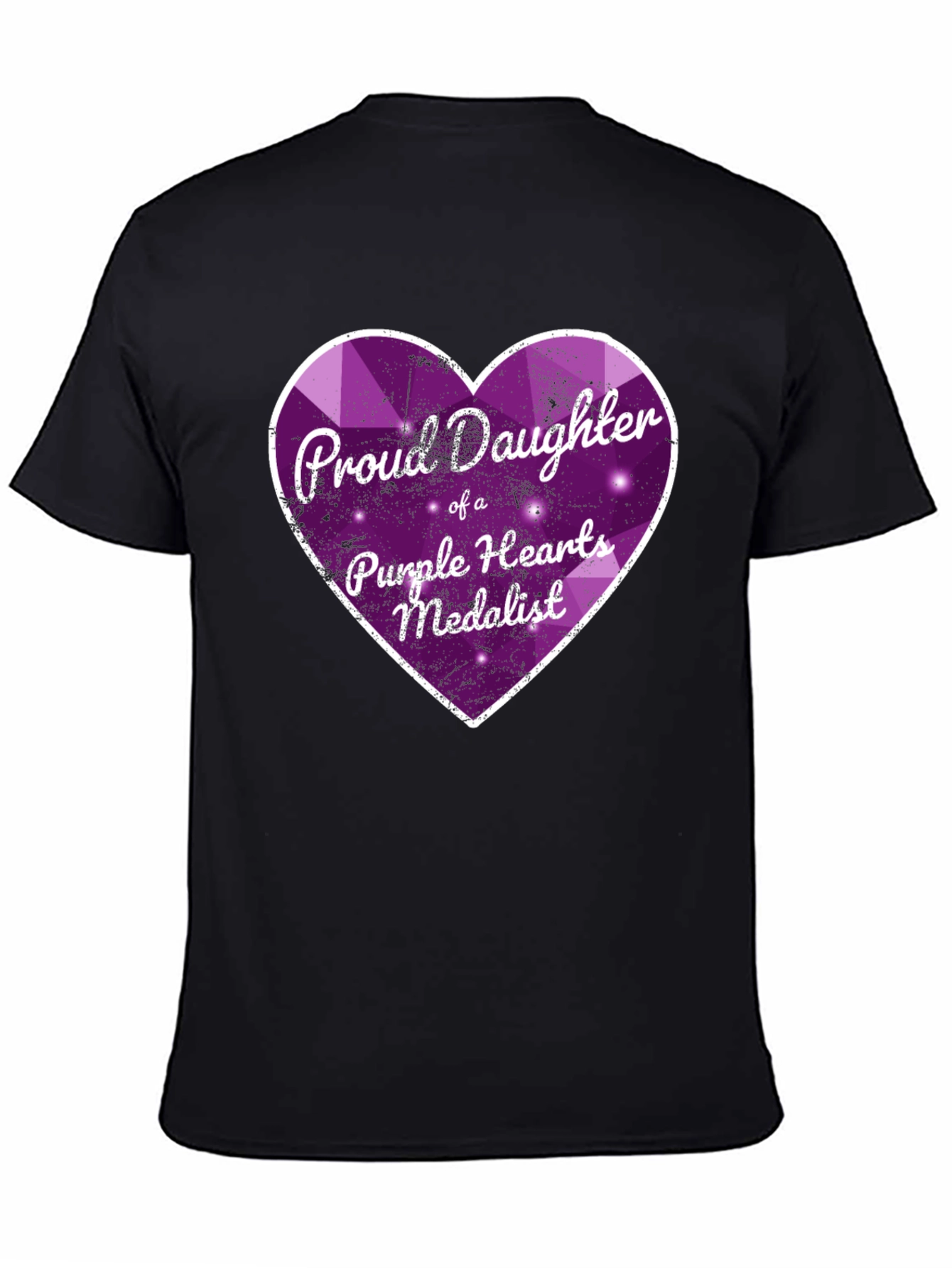 Proud Daughter Purple Heart Medalist T-Shirt