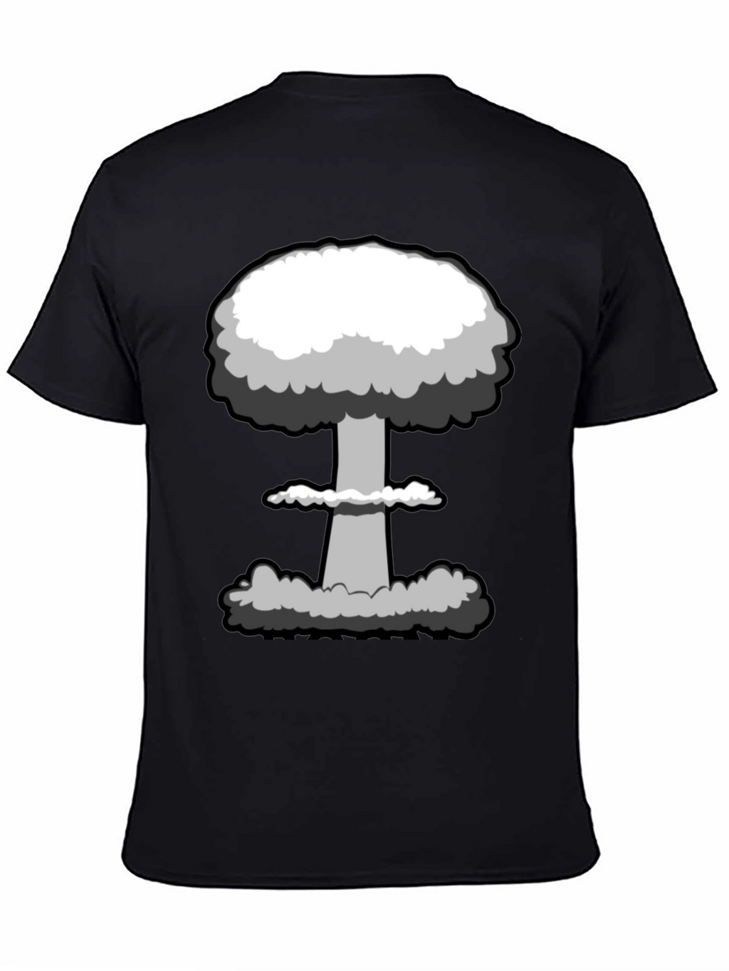 Mushroom Cloud Graphic Tee - Atomic Style Shirt