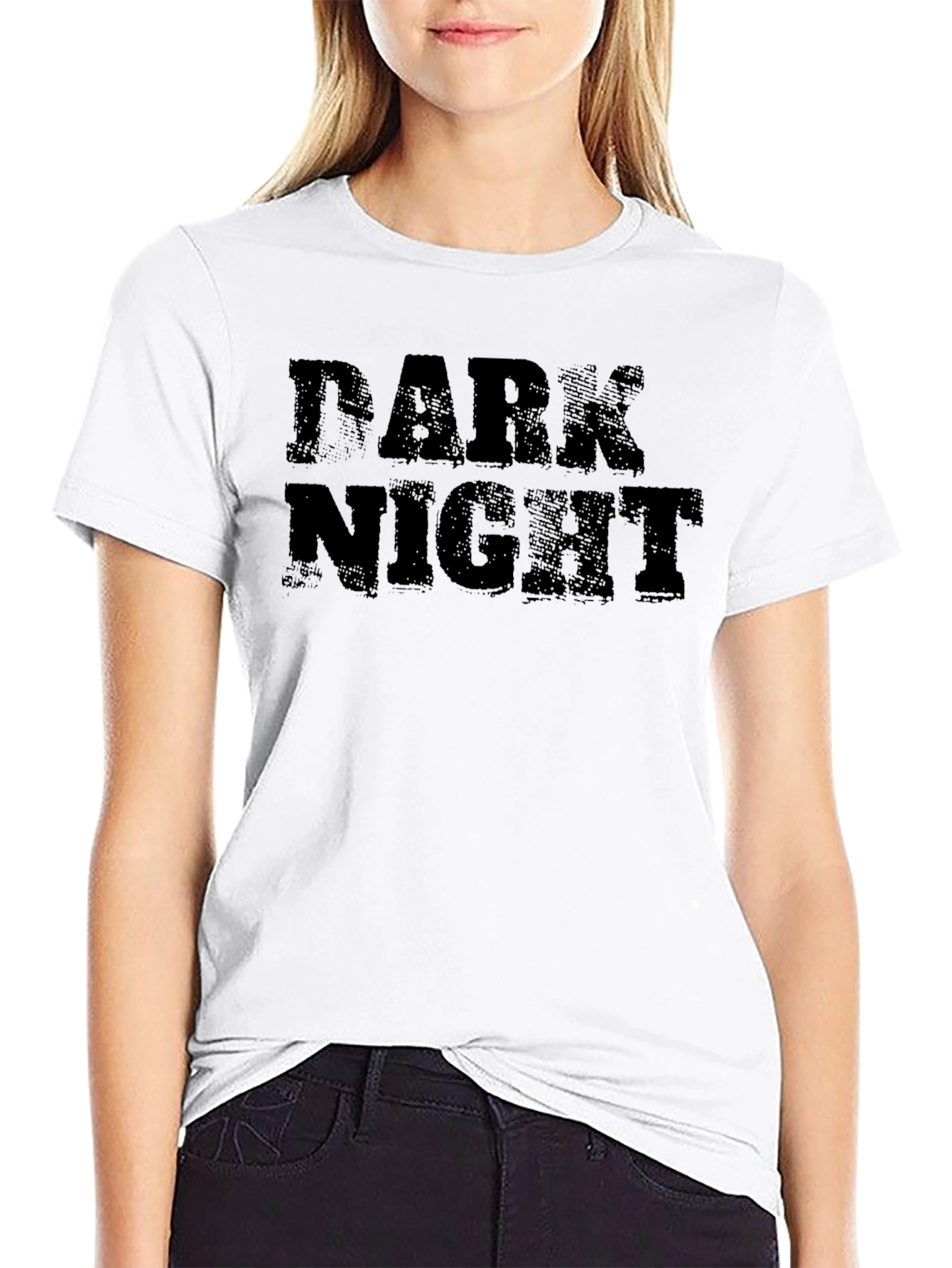 Dark Night Graphic Print Mens T-Shirt