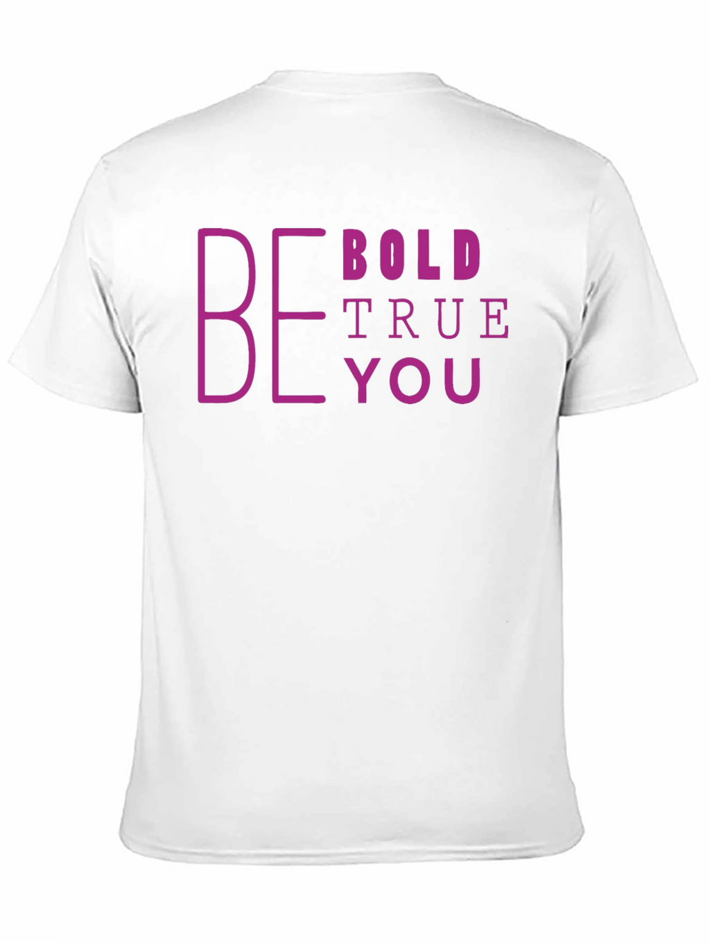 Be Bold True You Graphic Tee - Black